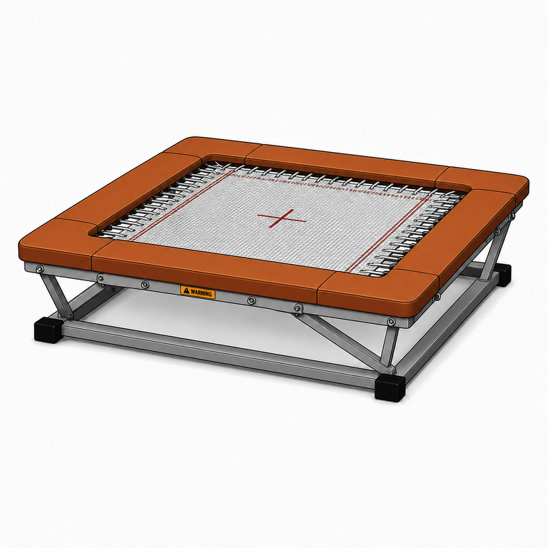 Gymnastické trampolíny