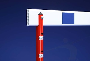 Překážka tréninková ocelová zahnutá - 65-106 cm PP-178/7_obr3