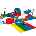 Malý šestiúhelníkový válec EDUC GYM - rozměry: 100x48/42cm_obr2