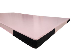 Žíněnka ultralehká A - rozměry 200x100x6 cm - vč. suchých zipů - barva růžová_obr2