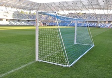 Fotbalová branka 5,0 x 2,0 m – hliníková, s kotvením do země_obr2