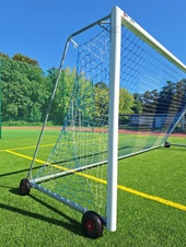Fotbalová branka 5,0 × 2,0 m – hliníková, přenosná, s protizávažím_obr2