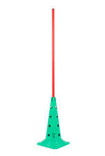 Vymezovací kužel pevný  s otvory, barva zelená - výška 30 cm_obr4