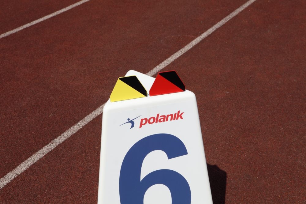 Značka drah -  trojúhelníkový profil, výška 61 cm – LM-60