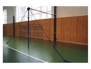 Hrazda polopřenosná včetně hrazdové tyče (NEREZ - prům. 30 mm)_obr2