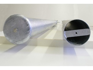 Volejbalové sloupky ANTIVANDAL (ZN), prům.102 mm vč. objímek, bez zemních pouzder_obr3