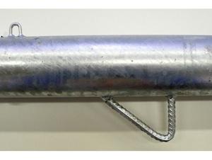 Volejbalové sloupky ANTIVANDAL (ZN), prům.102 mm vč. objímek, bez zemních pouzder_obr4