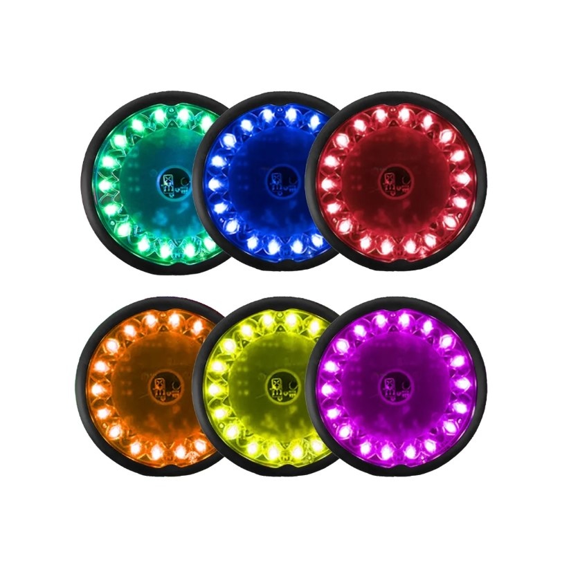 PUSH Pucks - sada 6 světelných reakčních terčů