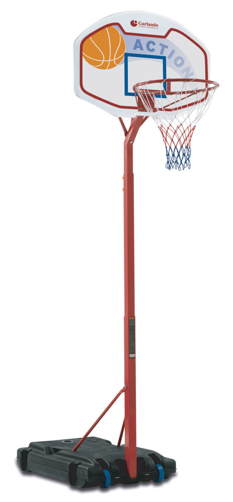 Koš basketbalový se stojanem Garlando Detroid - výška 210 - 260cm