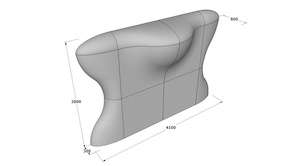 Dětské hřiště Wall  2D  pro pryžovou bezpečnostní zónu_obr3