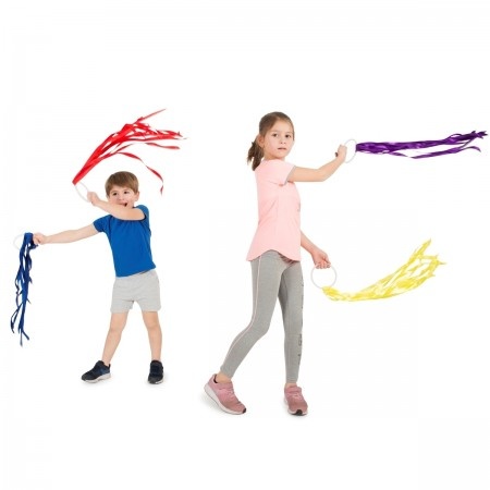 Stužky Rainbow Hoops délka 30 cm