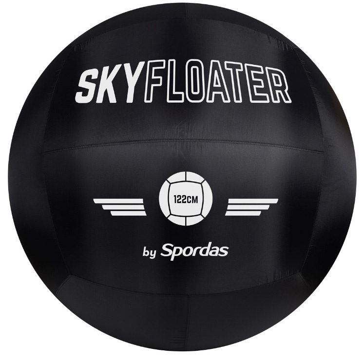 Míč Spordas Skyfloater pr.122cm - černý