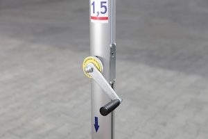 Stojany pro skok o tyči tréninkové - 160-600 cm  STT60-S295_obr6