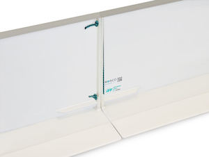 Certifikované florbalové mantinely ACTIVE HEAVY - 36m x 18m - barva bílá_obr9