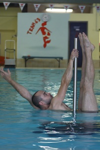ACQUAPOLE© Aqua Pole dance standard, nastavitelná výška 2-2,5m_obr3