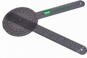 Plastový goniometr - 30cm - 0-360st po 1st_obr2