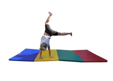 Skládací žíněnka červená–zelená–modrá–žlutá–červená 300x120x3cm 5-dílná_obr8