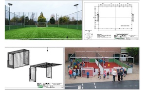 Aréna PRO - vnitřní rozměr hřiště 10 x 7m, celkový obvod 34m_obr5