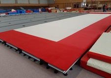 Soutěžní pružinová gymnastická podlaha Gymnova "MONTREAL" 14 x 14m - Certifikace FIG_obr4