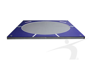 Přenosný kruh pro hod diskem - průměr 2,5 m, Certifikace WA E-14-0806  DC14-S0320_obr8